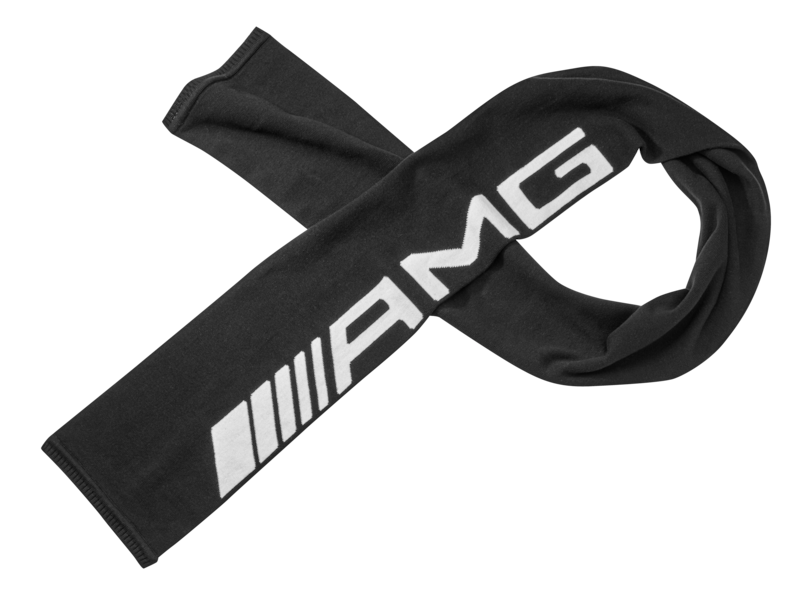 AMG knitted scarf