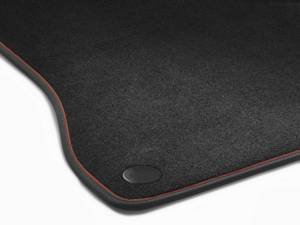 Elegant, high-quality tufted velour mat. Available in various colours to match your interior.