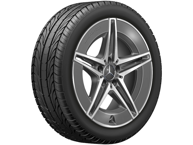 AMG 5-twin-spoke wheel, 45.7 cm (18-inch)