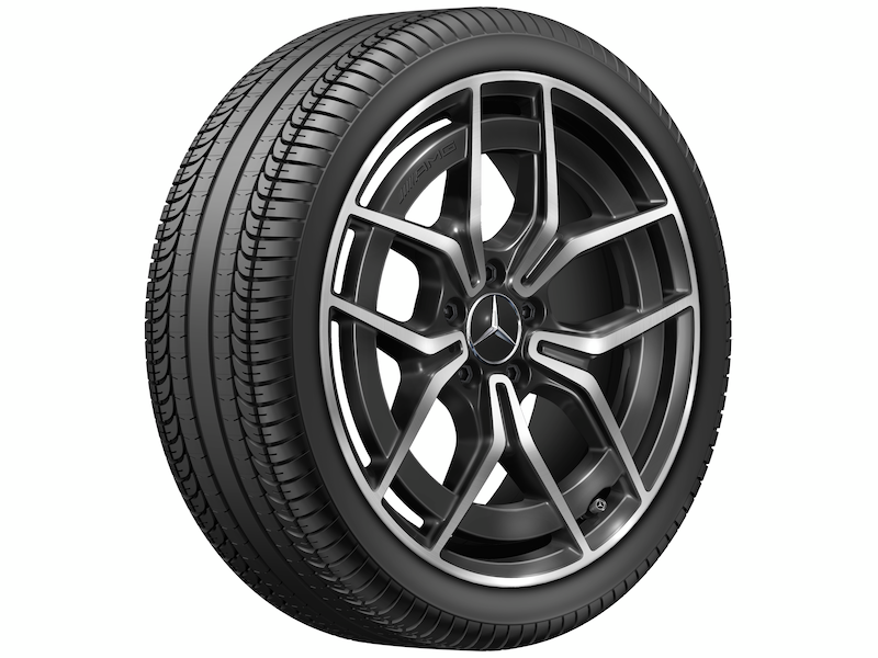 AMG 5-twin-spoke wheel, 48.3 cm (19-inch) AMG 5-twin-spoke wheel, 48.3 cm (19-inch)