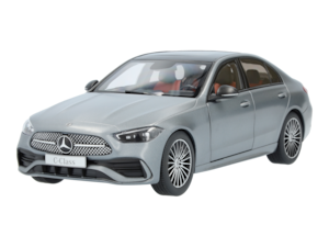 C-Class Saloon AMG Line W206<br/>1:18, manufacturer: NZG<br/>High-tech silver B6 696 0637<br/>Designo selenite grey magno B6 696 0638