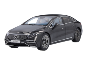 EQS Saloon AMG Line V297<br/>1:18, manufacturer: NZG<br/>Graphite grey B6 696 0573<br/>Obsidian black B6 696 0574