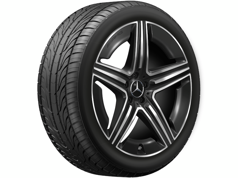 AMG 5-twin-spoke wheel, 53.3 cm (21-inch) AMG 5-twin-spoke wheel, 53.3 cm (21-inch)