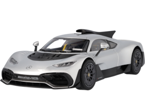 Mercedes-AMG ONE C298, street version<br/>1:18, manufacturer: NZG<br/>Hightech Silver B6 696 1043