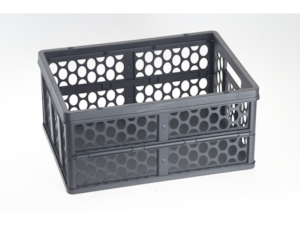 Shopping crate, folding