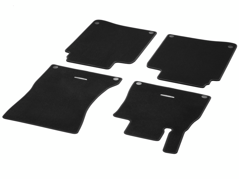Veloursmatten, CLASSIC, Satz, 4-teilig Veloursmatten, CLASSIC, Satz, 4-teilig