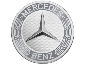 A Mercedes-Benz hub cap provides a stylish finish for light-alloy wheels. Keeps the hub clean. Various designs available. For all Mercedes-Benz wheels.