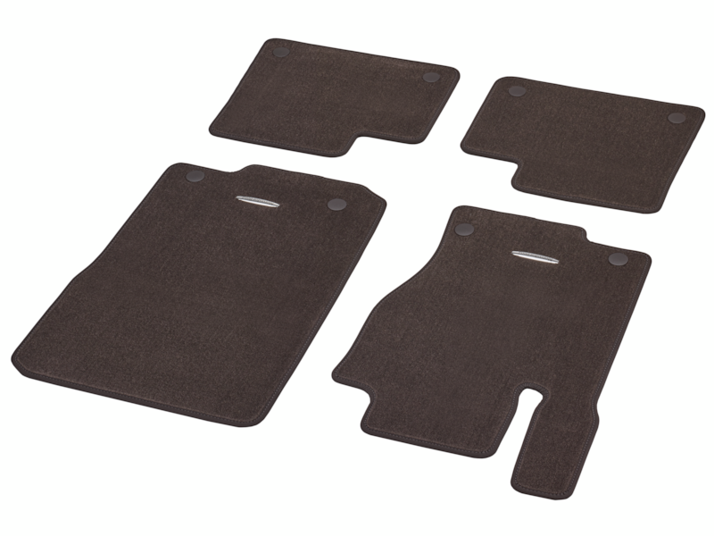 Veloursmatten, CLASSIC, Satz, 4-teilig Veloursmatten, CLASSIC, Satz, 4-teilig