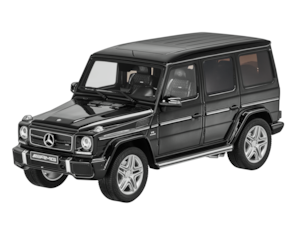 G 63 AMG <br/>Limited edition of 1500 per colour<br/>1:18. Manufacturer: GT Spirit<br/>pearl gold B6 696 1031<br/>silver grey B6 696 1032<br/>obsidian black B6 696 1033