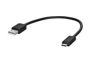 Conveniently control your devices with a type C USB connection via the multifunction steering wheel or your audio system. Display the song, artist or album/playlist of your choice in the instrument cluster or on the monitor of your audio system. And charge your device's battery – via the universal interface in the centre console. Cable length 30 cm. Conveniently control your devices with a type C USB connection via the multifunction steering wheel or your audio system. Display the song, artist or album/playlist of your choice in the instrument cluster or on the monitor of your audio system. And charge your device's battery – via the universal interface in the centre console. Cable length 30 cm.
