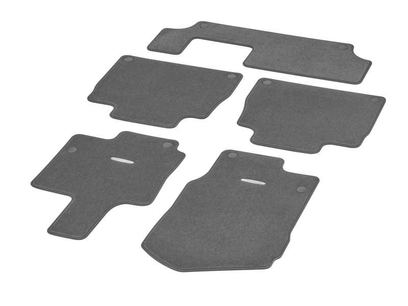 Veloursmatten, CLASSIC, Satz, 5-teilig, mit 3. Sitzreihe Veloursmatten, CLASSIC, Satz, 5-teilig, mit 3. Sitzreihe