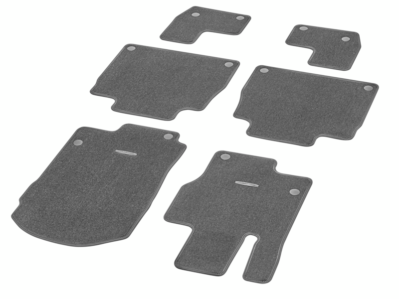 Veloursmatten, CLASSIC, Satz, 6-teilig Veloursmatten, CLASSIC, Satz, 6-teilig