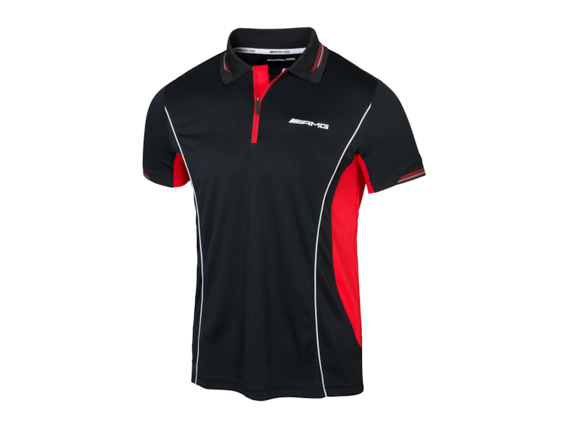 AMG men's performance polo shirt