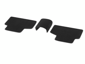 Veloursmatten, EXCLUSIV, Fond mit Kardantunnelmatte, 3-teilig Veloursmatten, EXCLUSIV, Fond mit Kardantunnelmatte, 3-teilig