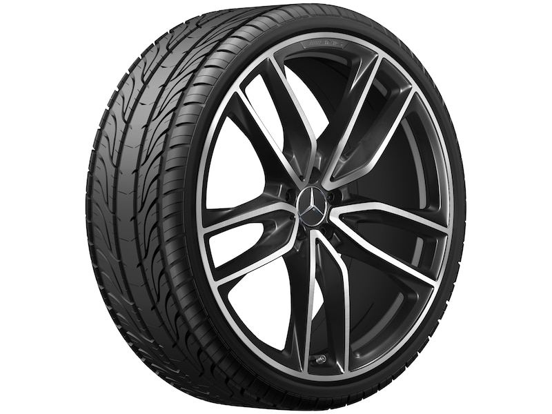 AMG 5-twin-spoke wheel, 58.4 cm (23-inch), High-sheen finish