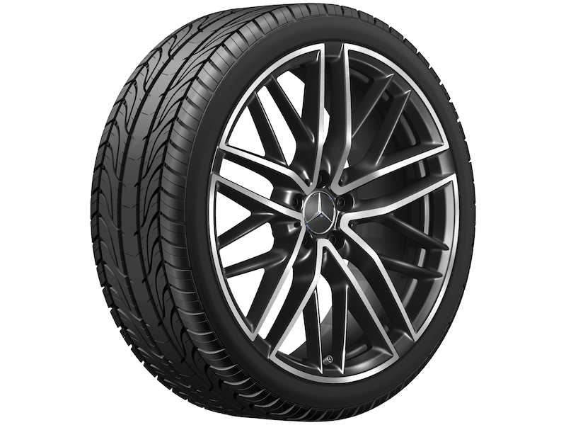 AMG 5-twin-spoke wheel, 53.3 cm (21-inch) AMG 5-twin-spoke wheel, 53.3 cm (21-inch)
