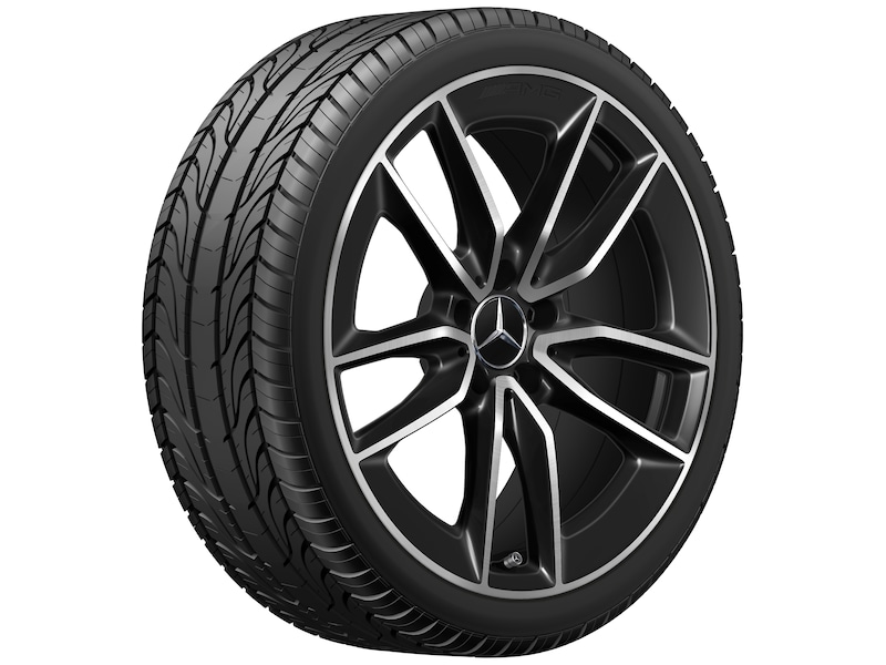 AMG 5-twin-spoke wheel, 48.3 cm (19-inch), High-sheen finish