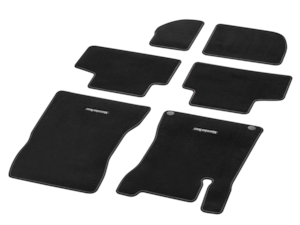 Veloursmatten, CLASSIC, Satz, 6-teilig, Ziernaht nußbraun Veloursmatten, CLASSIC, Satz, 6-teilig, Ziernaht nußbraun