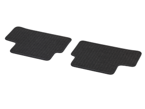 Ribbed mats, CLASSIC, Rear, Set of 2