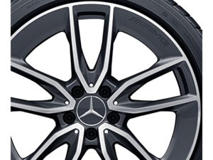AMG 5-twin-spoke wheel, 48.3 cm (19-inch) AMG 5-twin-spoke wheel, 48.3 cm (19-inch)
