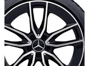 AMG 5-twin-spoke wheel, 48.3 cm (19-inch), High-sheen finish