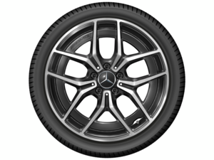 AMG 5-twin-spoke wheel, 48.3 cm (19-inch) AMG 5-twin-spoke wheel, 48.3 cm (19-inch)