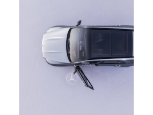 LCD-Projektor, mit animiertem Mercedes-Benz Pattern LCD-Projektor, mit animiertem Mercedes-Benz Pattern