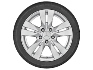 5-twin-spoke wheel, 43.2 cm (17-inch)