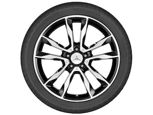 5-twin-spoke wheel, 48.3 cm (19-inch), High-sheen finish