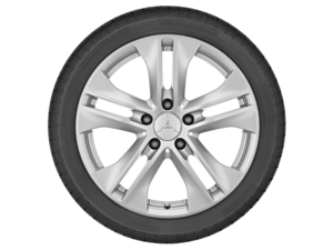 5-twin-spoke wheel, 43.2 cm (17-inch)