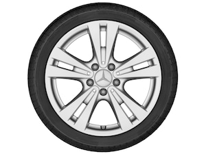 5-twin-spoke wheel, 43.2 cm (17-inch)