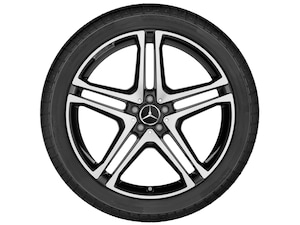 AMG 5-twin-spoke wheel, 55.9 cm (22-inch), High-sheen finish