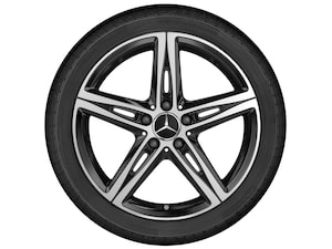 5-spoke wheel, 45.7 cm (18-inch), High-sheen finish