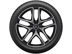 AMG 5-twin-spoke wheel, 53.3 cm (21-inch), High-sheen finish