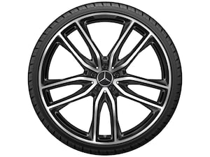 AMG 5-twin-spoke wheel, 58.4 cm (23-inch), High-sheen finish