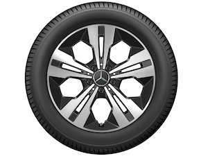 5-twin-spoke wheel, Aero, 45.7 cm (18-inch), High-sheen finish 5-twin-spoke wheel, Aero, 45.7 cm (18-inch), High-sheen finish