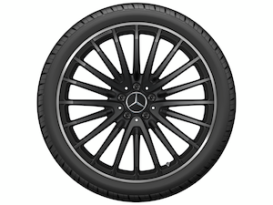 AMG multi-spoke wheel, 53.3 cm (21-inch), High-sheen rim flange