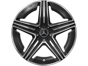 AMG 5-twin-spoke wheel, 53.3 cm (21-inch) AMG 5-twin-spoke wheel, 53.3 cm (21-inch)