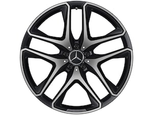 AMG 5-twin-spoke wheel, 53.3 cm (21-inch), High-sheen finish