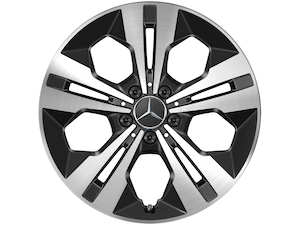 5-twin-spoke wheel, Aero, 45.7 cm (18-inch), High-sheen finish 5-twin-spoke wheel, Aero, 45.7 cm (18-inch), High-sheen finish