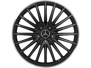 AMG multi-spoke wheel, 53.3 cm (21-inch), High-sheen rim flange