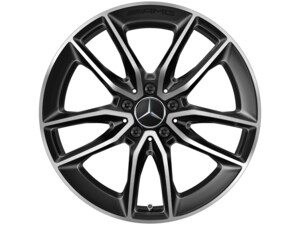 AMG 5-twin-spoke wheel, 48.3 cm (19-inch), High-sheen finish